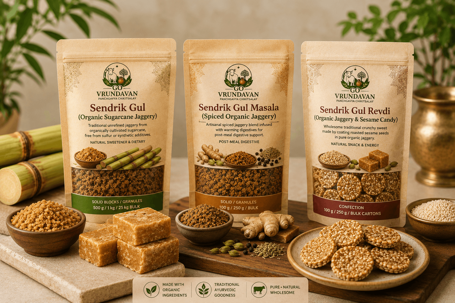 Gul Chocolate (Artisanal Jaggery Cocoa Bites)